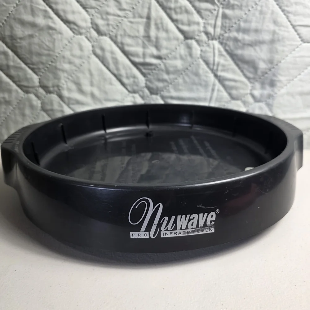NuWave Black Pro Infrared Oven Browning/Drip Pan Set Of 3